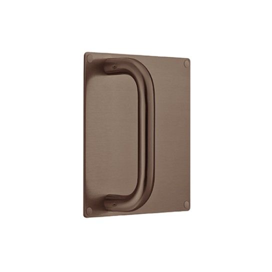 JNF Flush Handle on Plate Ø19mm IN.16.220.19