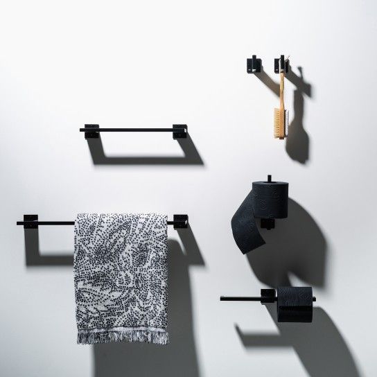 JNF Slim Black Series Towel Holder IN.44.201