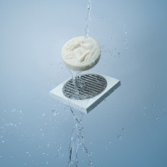 JNF White Q Series Soap Holder IN.52.404