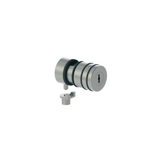 JNF Cam Lock with Removable Cylinder for Glass 20.4000