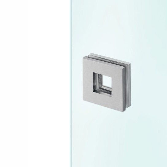 JNF Square Double Flush Handle for Glass 75 x 75mm IN.16.529