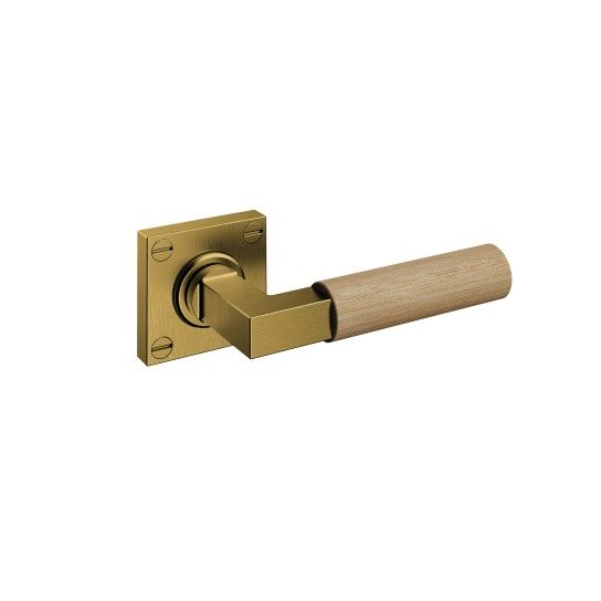 JNF Bauhaus Bamboo Door Lever Handle IN.00.480.BB