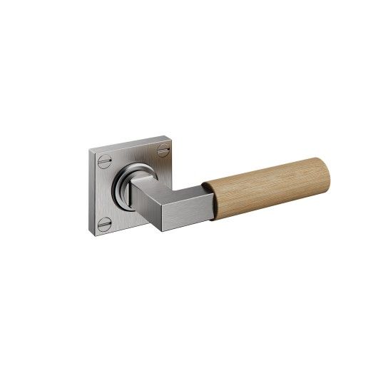 JNF Bauhaus Bamboo Door Lever Handle IN.00.480.BB