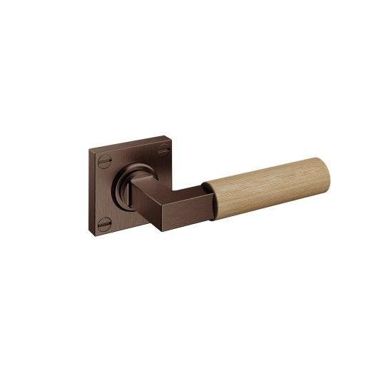 JNF Bauhaus Bamboo Door Lever Handle IN.00.480.BB