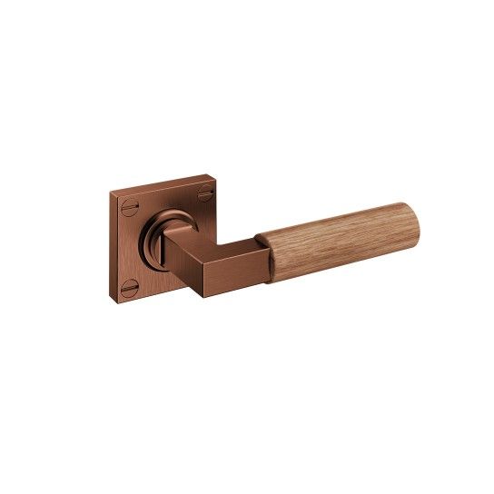 JNF Bauhaus Oak Door Lever Handle IN.00.480.C