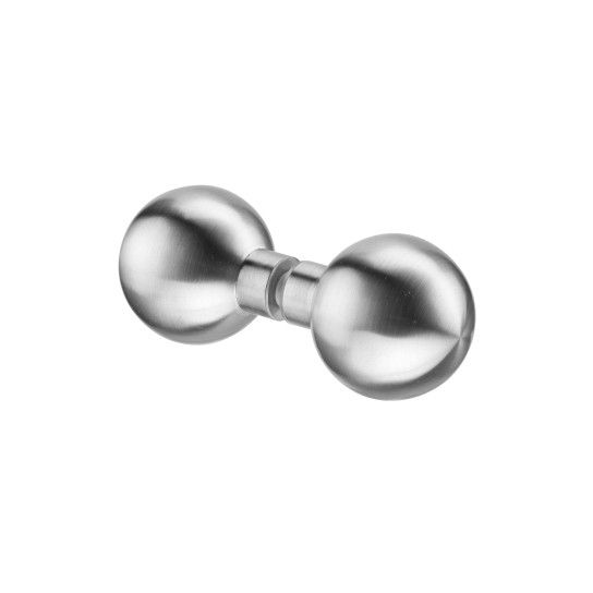 JNF Double Ball Knob for Glass Doors IN.00.095.V