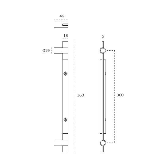 JNF Double Door Handle IN.07.281.D