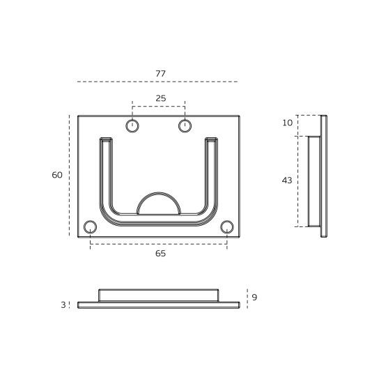JNF Flush Handle IN.16.103