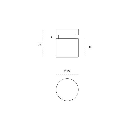 JNF Furniture Knob IN.22.101