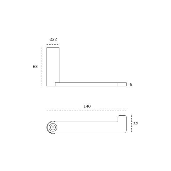 JNF Meridian Series Toilet Roll Holder MR.46.004