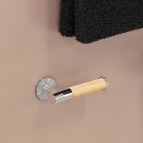 JNF Wood Nature Series Bamboo Toilet Roll Holder IN.53.382.BB