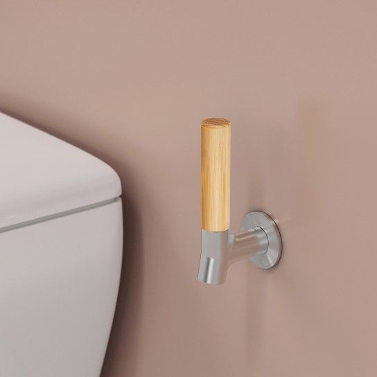 JNF Wood Nature Series Vertical Toilet Roll Holder IN.53.383.BB