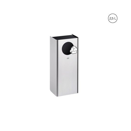 JNF Industrial Series Wall Waste Receptacle Various Sizes IN.60.56