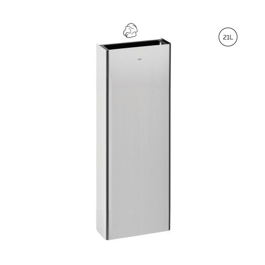 JNF Industrial Series Wall Waste Receptacle Various Sizes IN.60.56