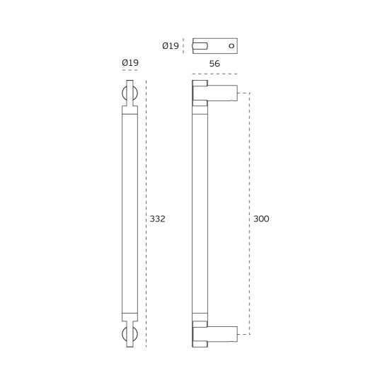 JNF Double Door Handle IN.07.003.D