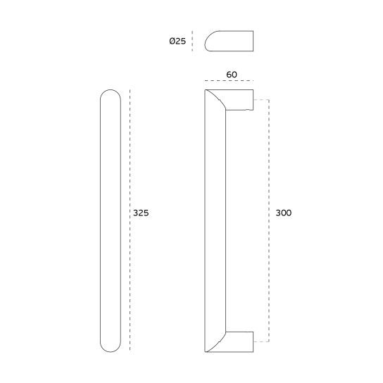 JNF Double Door Pull Handle IN.07.031