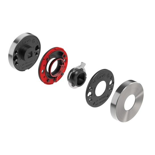 JNF Armour Round Rose RE08M