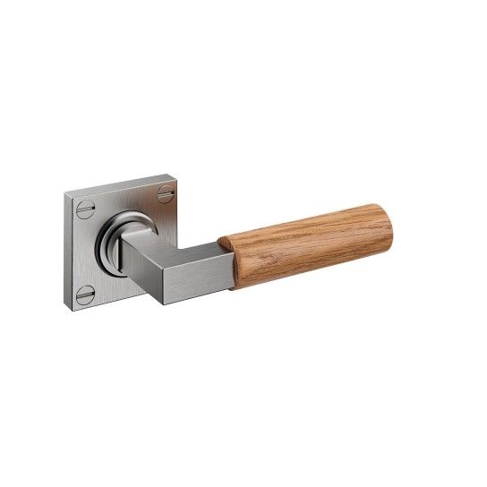 JNF Bauhaus Oak Door Lever Handle IN.00.480.C