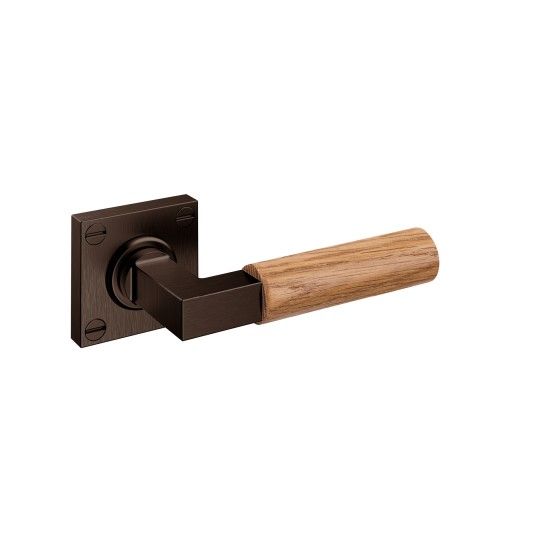 JNF Bauhaus Oak Door Lever Handle IN.00.480.C
