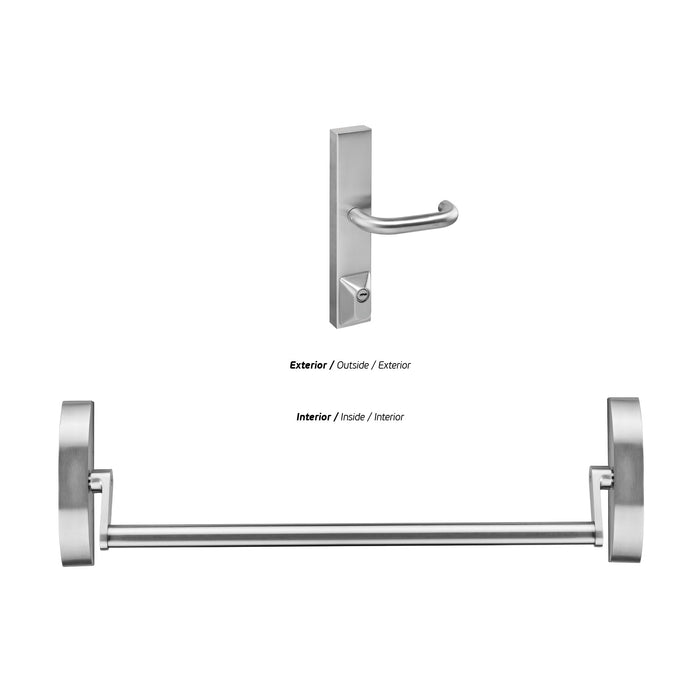 JNF Anti Panic Door Lock with Lever Handle IN.20.952