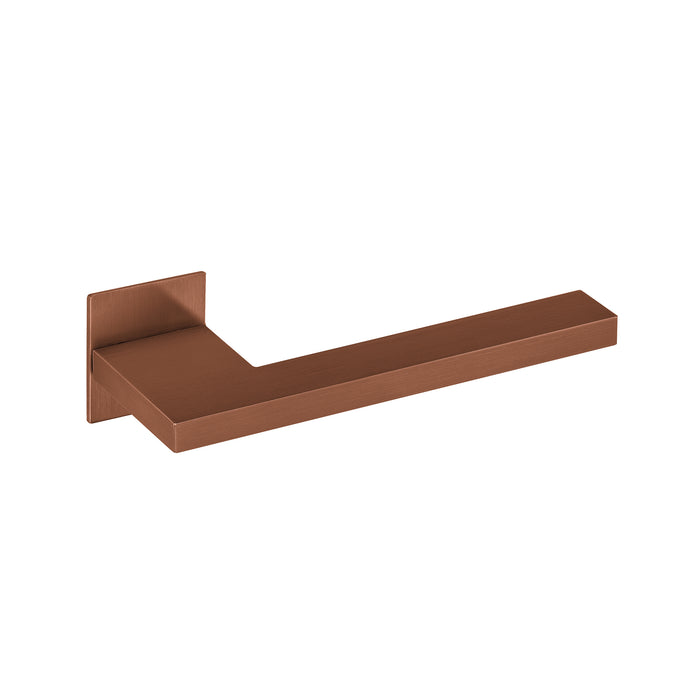 JNF Slim Square Door Lever with Plate IN.00.432
