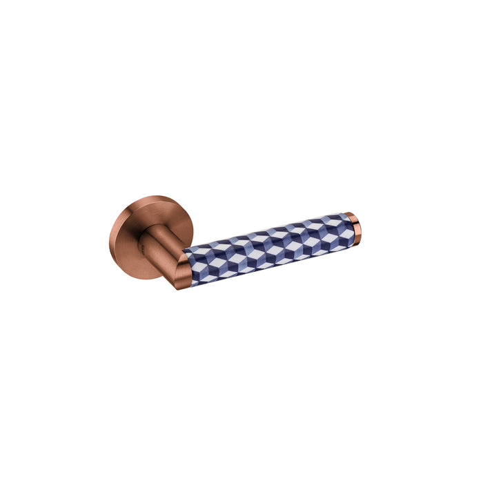 JNF Link Collection Link Porcelana Porto Door Lever Handle IN.00.445
