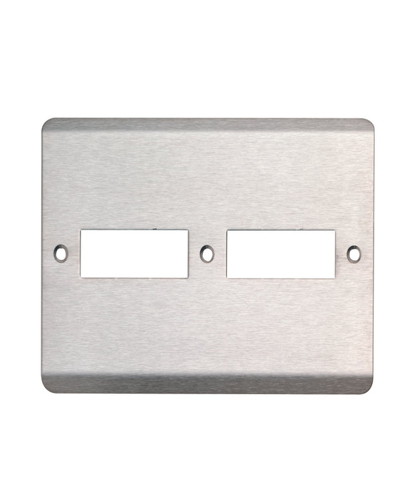 BARY&reg; UK Locks Double Action Strike Plate C-8-C
