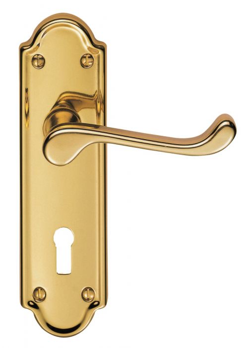 Carlisle DL18 ASHTEAD Lever on Latch Backplate