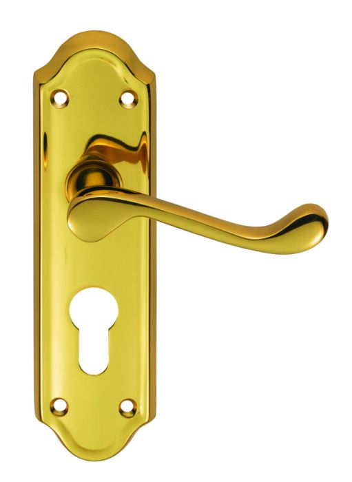 Carlisle DL18 ASHTEAD Lever on Latch Backplate