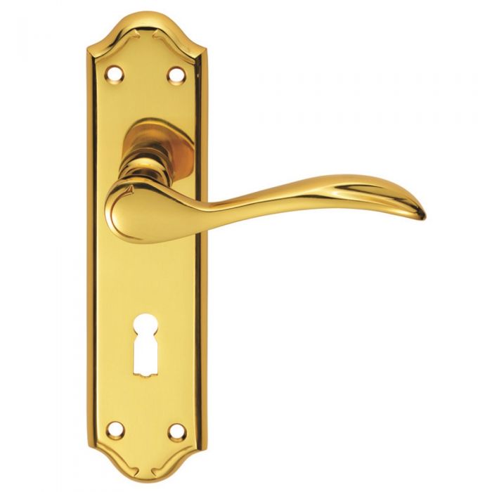 Carlisle Brass DL191 MADRID Lever on Latch Backplate
