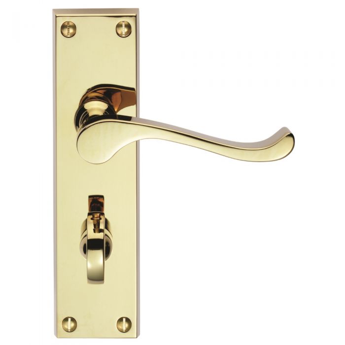 Carlisle DL54 VICTORIAN SCROLL Lever on Lock Backplate