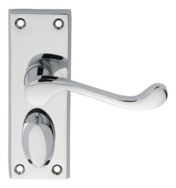 Carlisle DL54 VICTORIAN SCROLL Lever on Lock Backplate