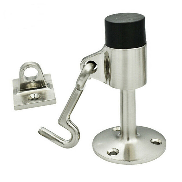 Bary Buffered Door Stop With Hook
