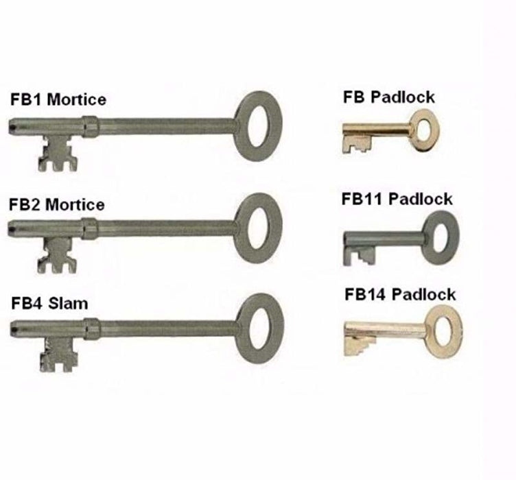 Fb Key Types BARY Fire Brigade Keys Set FB.KS — Newstar Door Controls Ltd