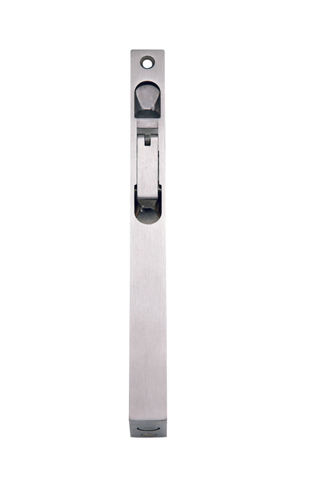 Bary Lever Action Flush Bolt 200 x 19mm - Satin Nickel - Polished Chrome