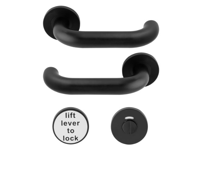 Carlisle Brass Eurospec 22mm Lift to Lock Lever Set with Indicating Release CSL1220LL