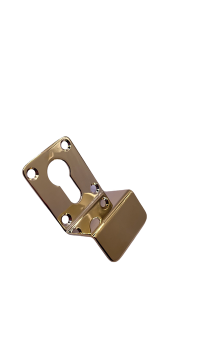 Bary Euro Profile Cylinder Pull Polished Brass