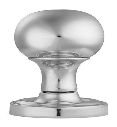 Manital M35C MUSHROOM MORTICE KNOB Concealed Fix Upsprung