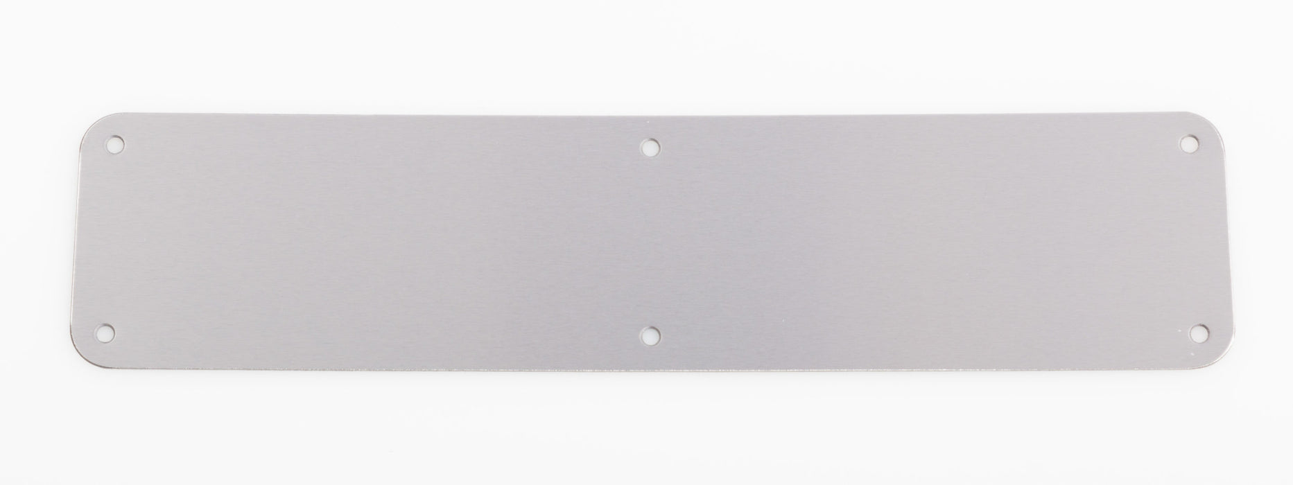 BARY&reg; Push Plate Satin Aluminium PP1