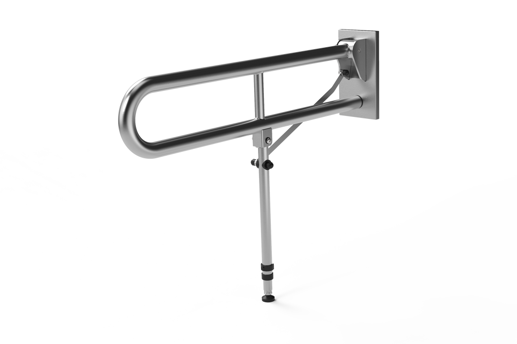 Friction Hinged Rail with Leg 800mm 115SC