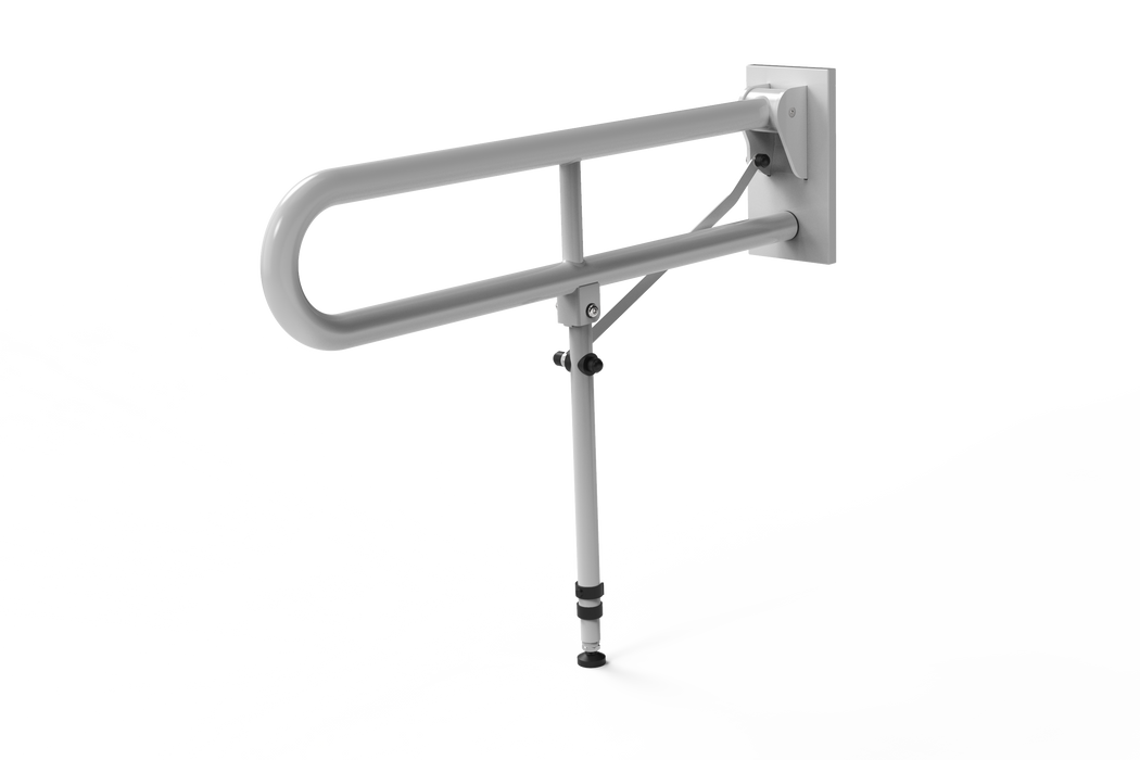 Friction Hinged Rail with Leg 800mm 115SC