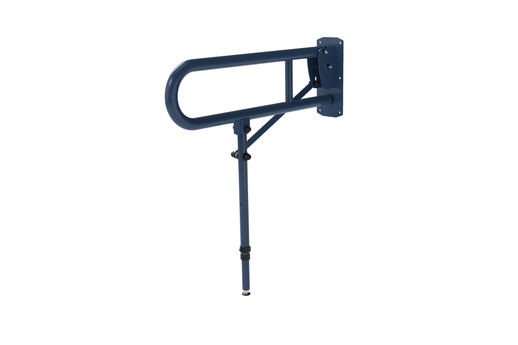 Hinged Lift and Lock Support Rail with Leg 211980