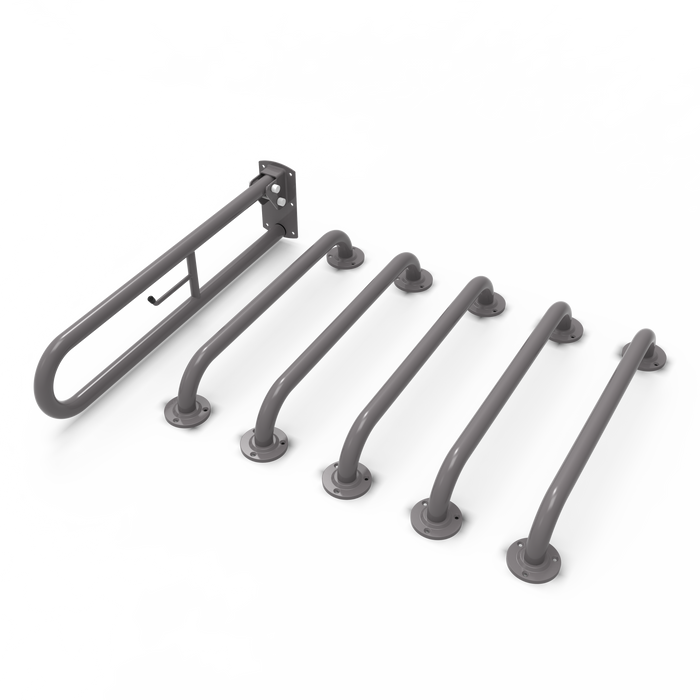 Rail Only Close Coupled DOC M Pack c/w Trombone Hinged Rail DOCM1