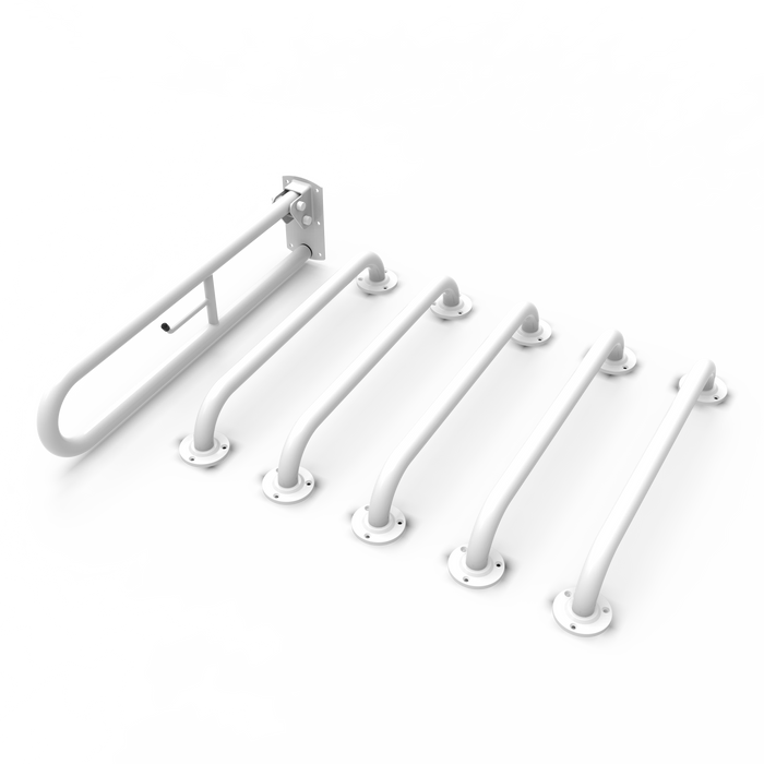 Rail Only Close Coupled DOC M Pack c/w Trombone Hinged Rail DOCM1