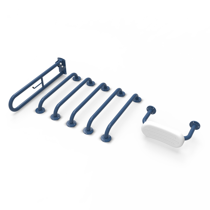 Rail Only Low Level DOC M Pack c/w Trombone Hinged Rail DOCM2