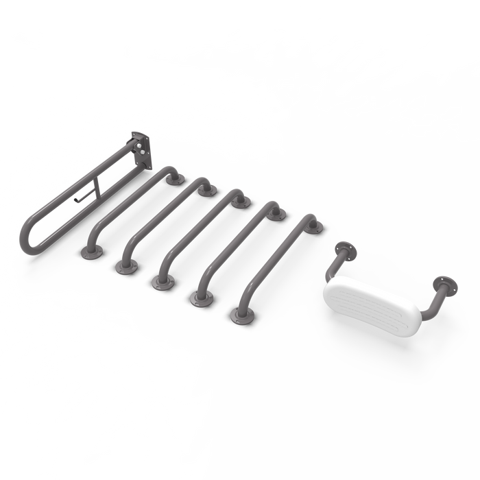 Rail Only Low Level DOC M Pack c/w Trombone Hinged Rail DOCM2