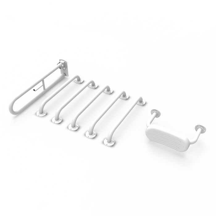 Rail Only Low Level DOC M Pack c/w Trombone Hinged Rail DOCM2