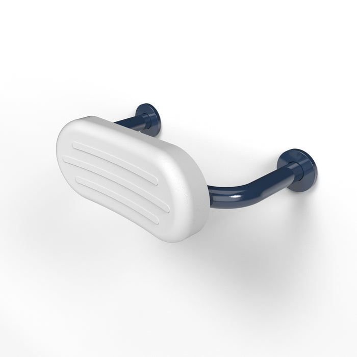 Round Flange Steel Back Rest Rail and Pad BR2