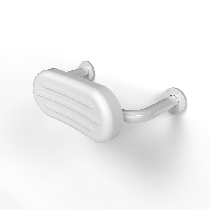 Round Flange Steel Back Rest Rail and Pad BR2