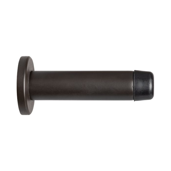 Carlisle Brass Cylinder Pattern Door Stop On Rose